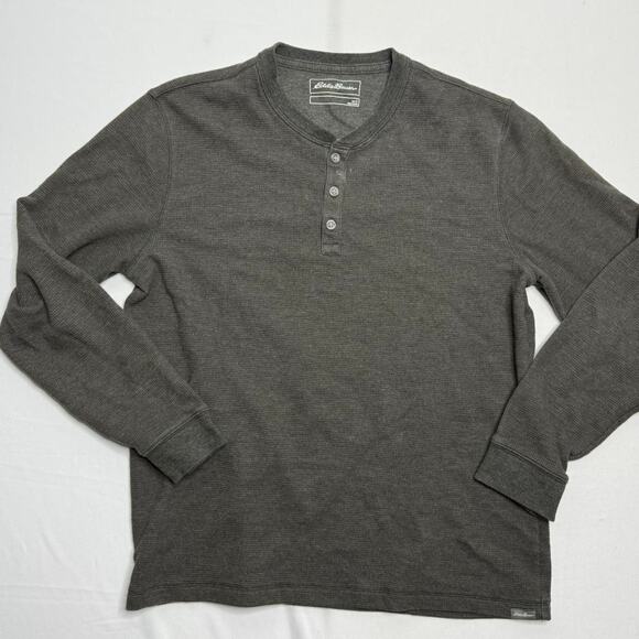 Eddie Bauer Other - Eddie Bauer Grey Long Sleeve Thermal Shirt Size Large